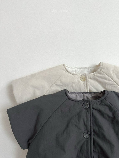 【予約商品】Square balloon padding [minirobe] (26SS)【2026年3月中旬以降順次発送】