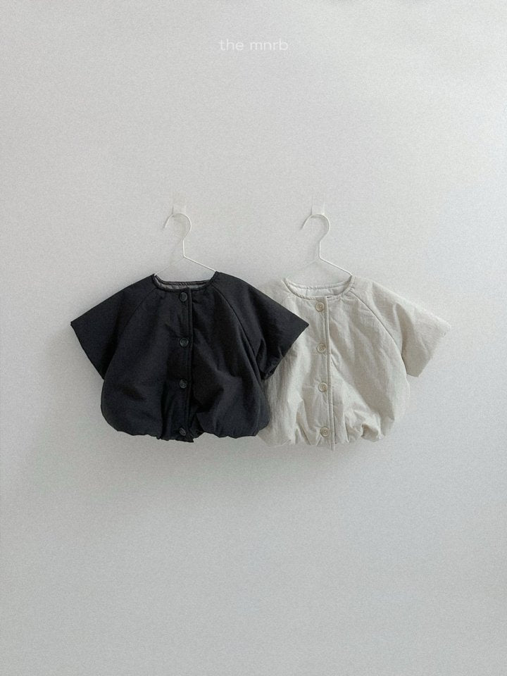 【予約商品】Square balloon padding [minirobe] (26SS)【2026年3月中旬以降順次発送】