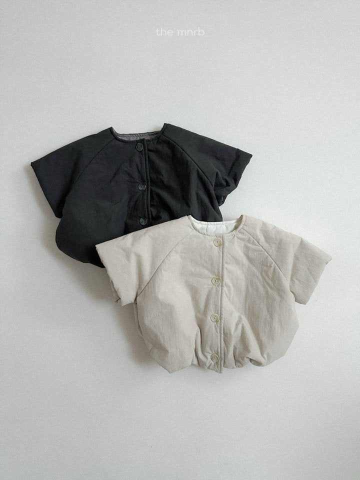 【予約商品】Square balloon padding [minirobe] (26SS)【2026年3月中旬以降順次発送】