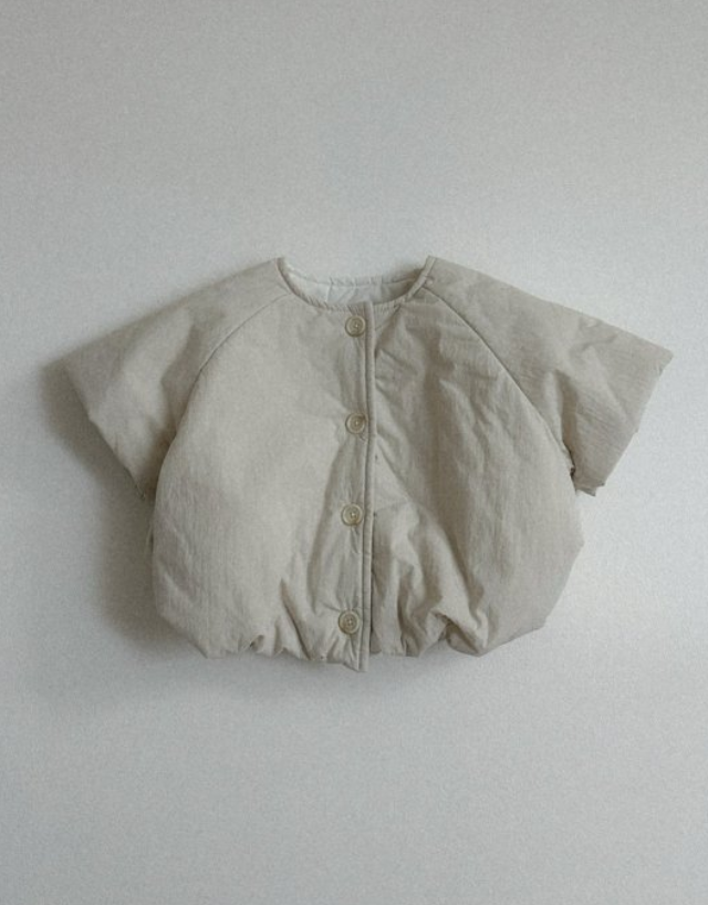 【予約商品】Square balloon padding [minirobe] (26SS)【2026年3月中旬以降順次発送】