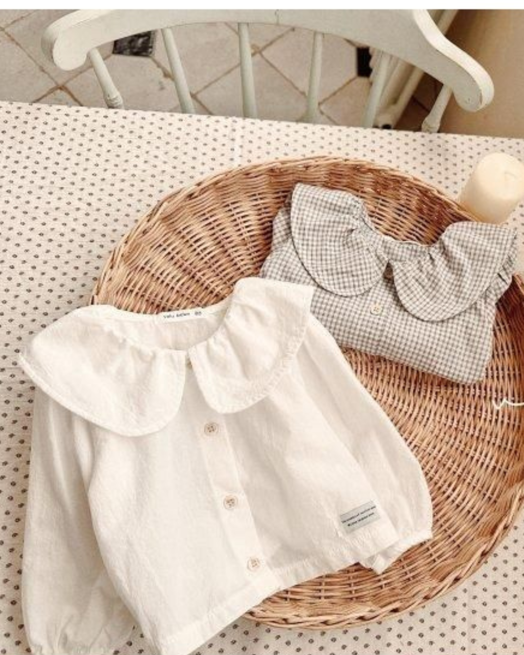 【予約商品】 Any coller blouse [Valubebe] (26SS) 【2026年3月中旬以降順次発送】