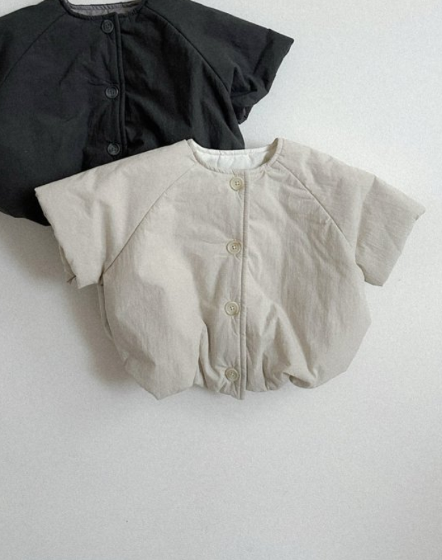 【予約商品】Square balloon padding [minirobe] (26SS)【2026年3月中旬以降順次発送】