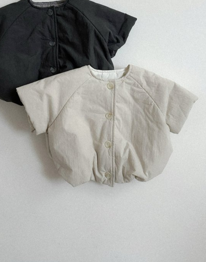 【予約商品】Square balloon padding [minirobe] (26SS)【2026年3月中旬以降順次発送】
