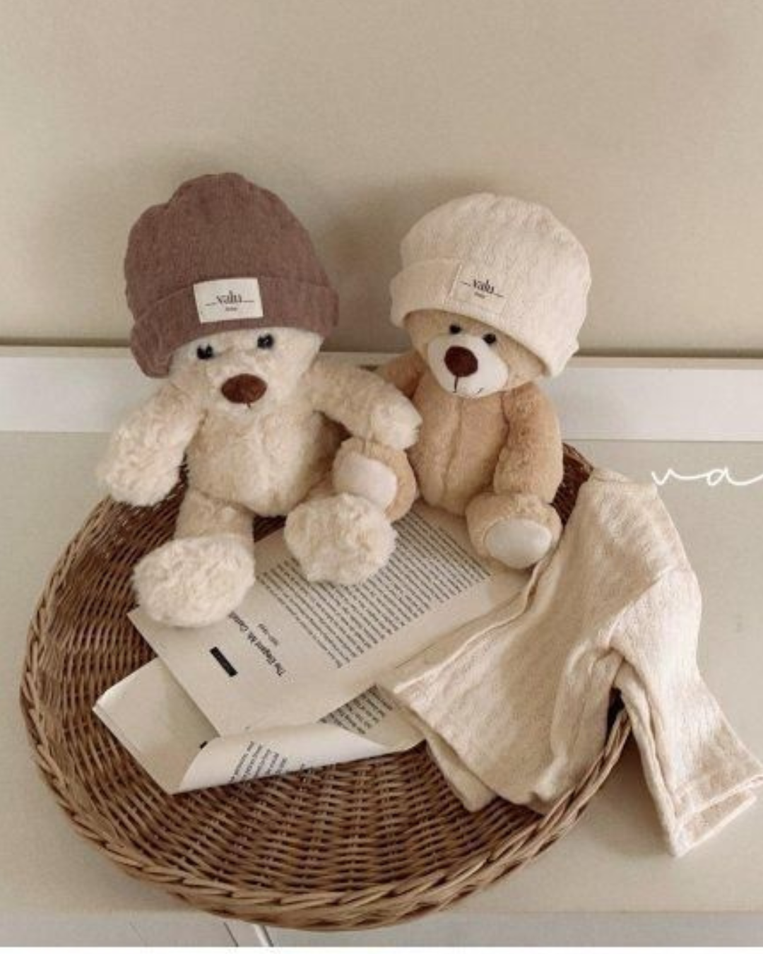 【予約商品】 Alle jacquard beanie [Valubebe] (26SS) 【2026年3月中旬以降順次発送】