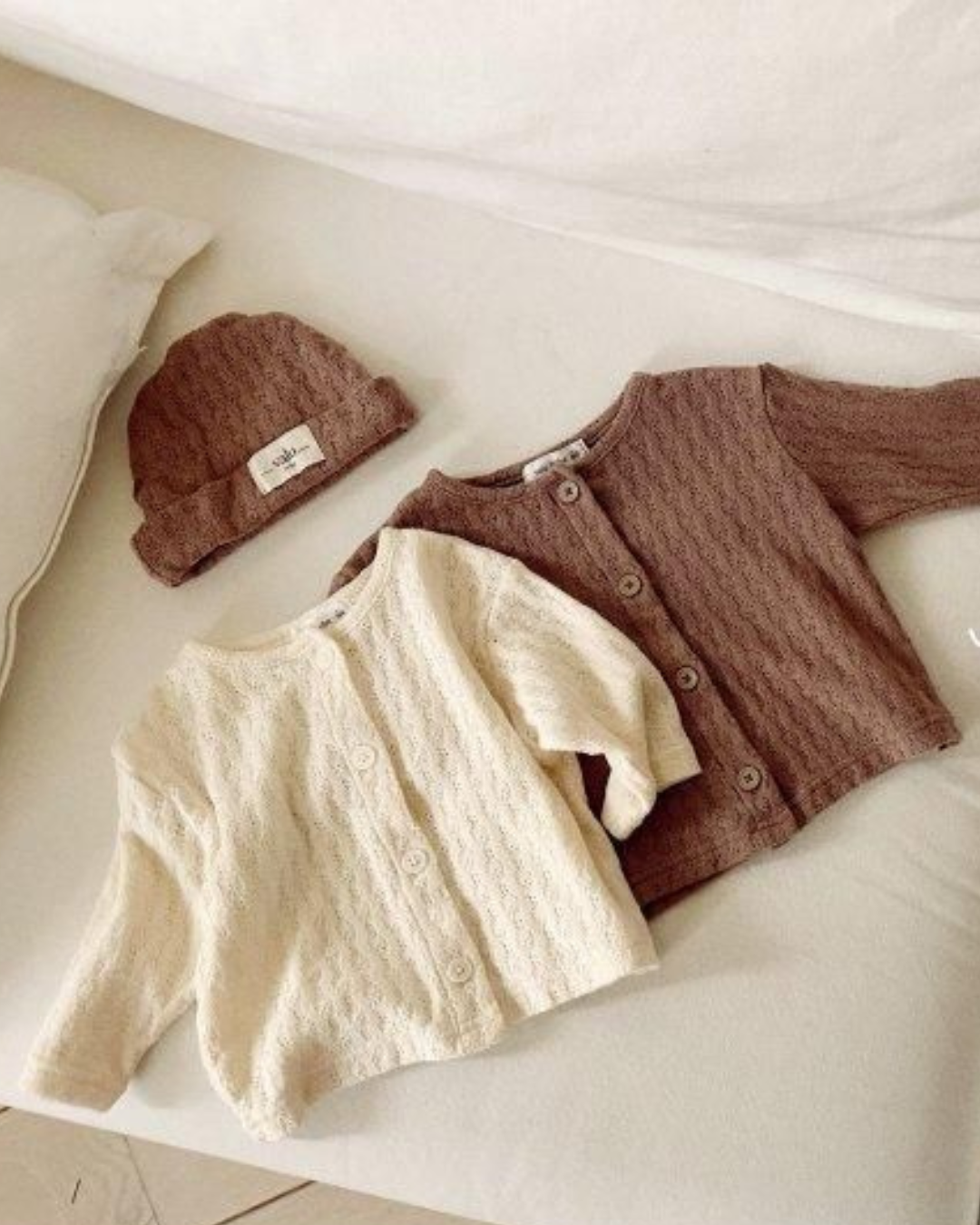 【予約商品】 Alle jacquard  carfigan [Valubebe] (26SS) 【2026年3月中旬以降順次発送】