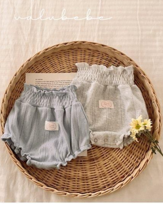 【予約商品】 Eyelet smock bloomer [Valubebe] (26SS) 【2026年3月中旬以降順次発送】