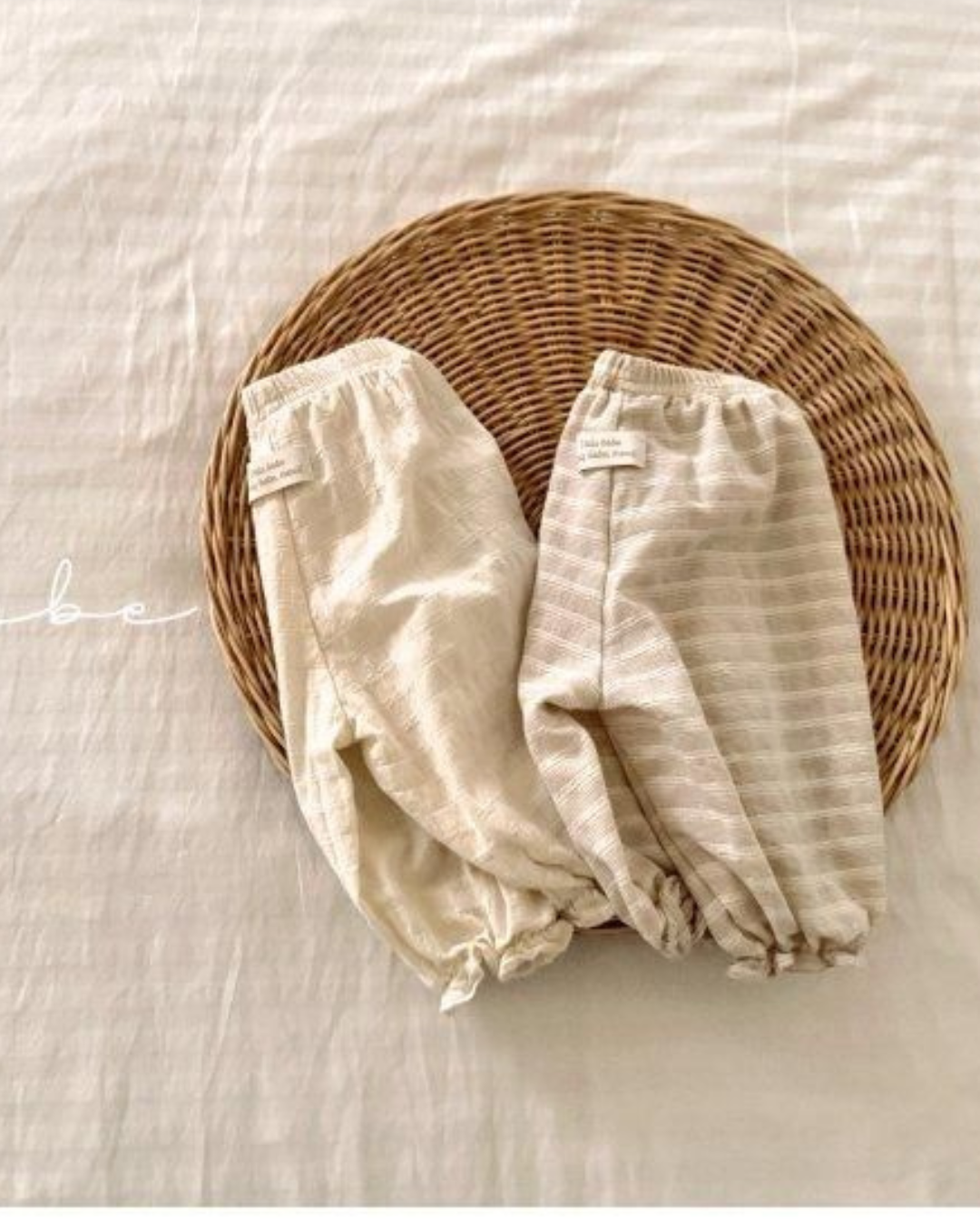 【予約商品】 Natural pants [Valubebe] (26SS) 【2026年3月中旬以降順次発送】