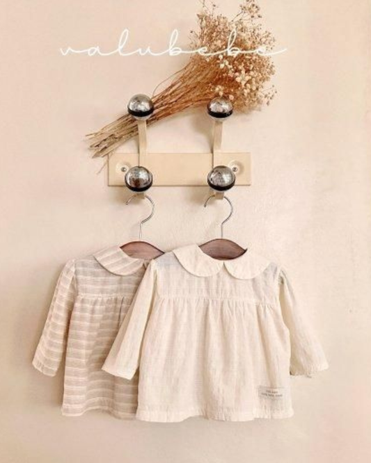 【予約商品】 Natural blouse [Valubebe] (26SS) 【2026年3月中旬以降順次発送】