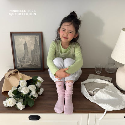 【予約販売】eyelet socks [NINIBELLO] (26SS)【2026年2月下旬以降順次発送】