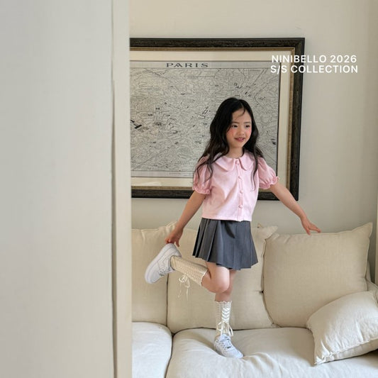 【予約販売】Fine Ribbon Skirt [NINIBELLO] (26SS)【2026年2月下旬以降順次発送】