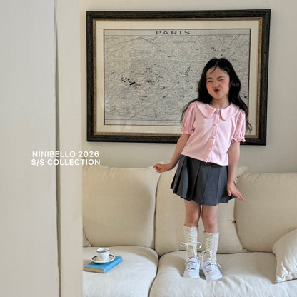 【予約販売】Fine Ribbon Skirt [NINIBELLO] (26SS)【2026年2月下旬以降順次発送】