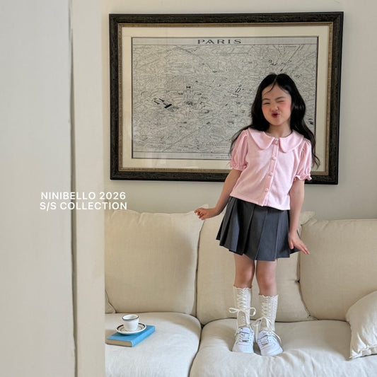 【予約販売】Fine Ribbon Skirt [NINIBELLO] (26SS)【2026年2月下旬以降順次発送】