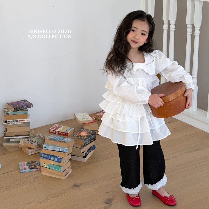 【予約販売】Polar lace skirt [NINIBELLO] (26SS)【2026年2月下旬以降順次発送】