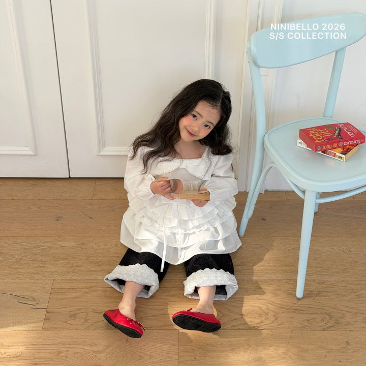 【予約販売】Polar lace skirt [NINIBELLO] (26SS)【2026年2月下旬以降順次発送】