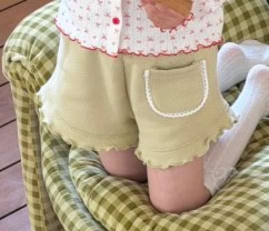 【予約販売】Pony frill pants [NINIBELLO] (26SS)【2026年2月下旬以降順次発送】