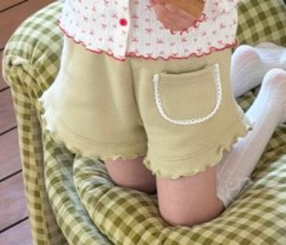 【予約販売】Pony frill pants [NINIBELLO] (26SS)【2026年2月下旬以降順次発送】