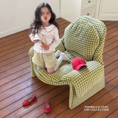 【予約販売】Pony frill pants [NINIBELLO] (26SS)【2026年2月下旬以降順次発送】