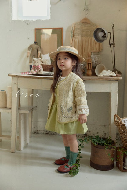 【予約商品】Maison Nubim Jumper [Oren] (26SS)【2026年3月中旬以降順次発送】