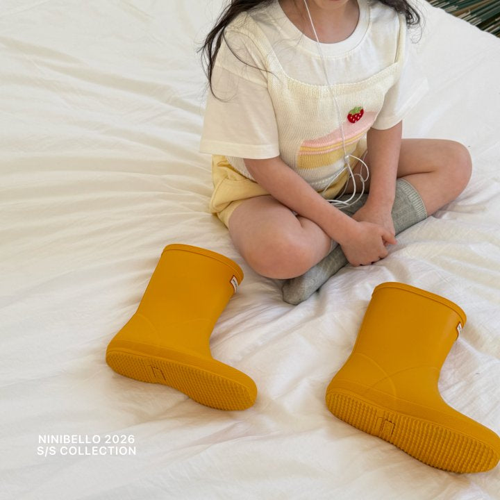 【予約販売】Toy Half Pants [NINIBELLO] (26SS)【2026年2月下旬以降順次発送】