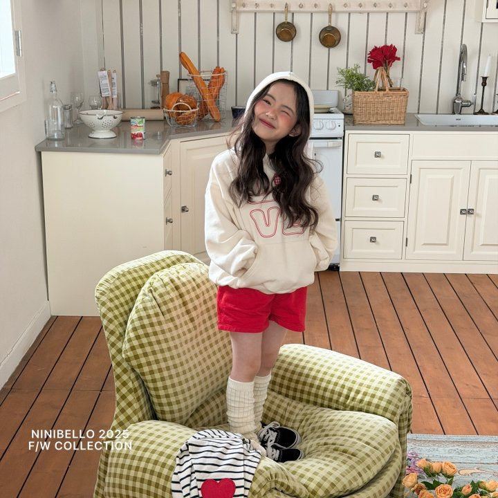 【予約販売】Toy Half Pants [NINIBELLO] (26SS)【2026年2月下旬以降順次発送】