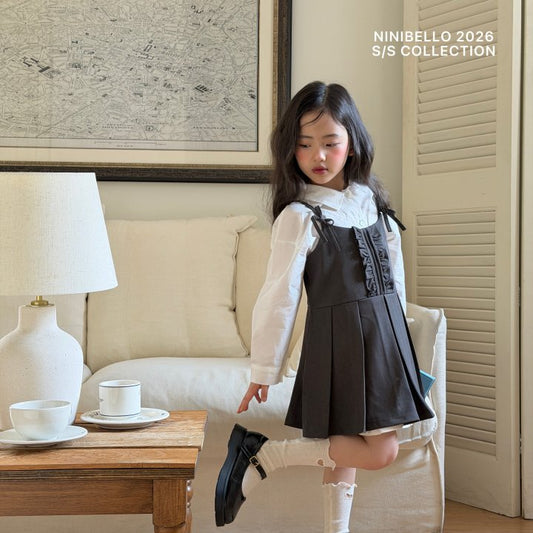 【予約販売】Julie Pleated One Piece [NINIBELLO] (26SS)【2026年2月下旬以降順次発送】