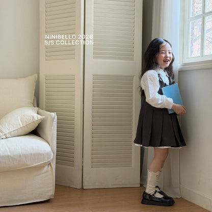 【予約販売】Julie Pleated One Piece [NINIBELLO] (26SS)【2026年2月下旬以降順次発送】