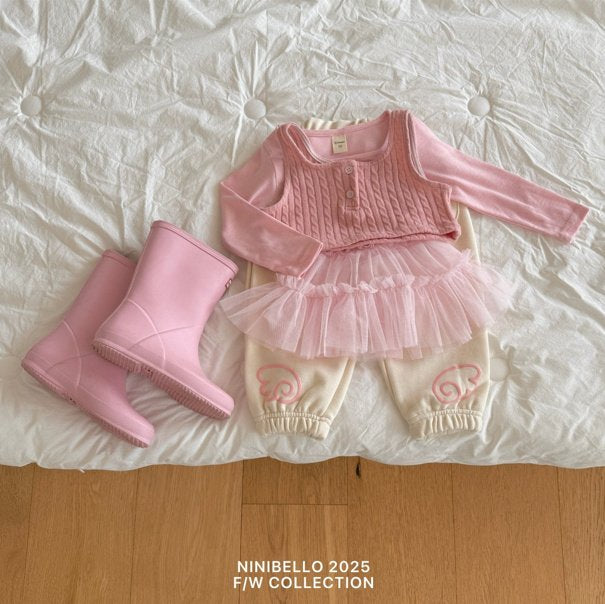 【予約販売】Jellypop Bustier [NINIBELLO] (26SS)【2026年2月下旬以降順次発送】