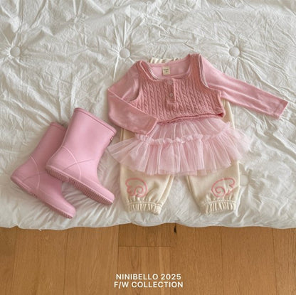 【予約販売】Jellypop Bustier [NINIBELLO] (26SS)【2026年2月下旬以降順次発送】