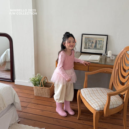 【予約販売】Jellypop Bustier [NINIBELLO] (26SS)【2026年2月下旬以降順次発送】