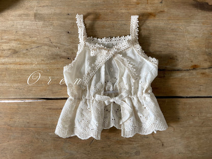 【予約商品】bebe-daisy bustier [Oren] (26SS)【2026年3月中旬以降順次発送】