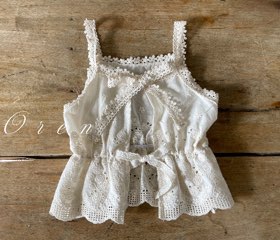 【予約商品】bebe-daisy bustier [Oren] (26SS)【2026年3月中旬以降順次発送】