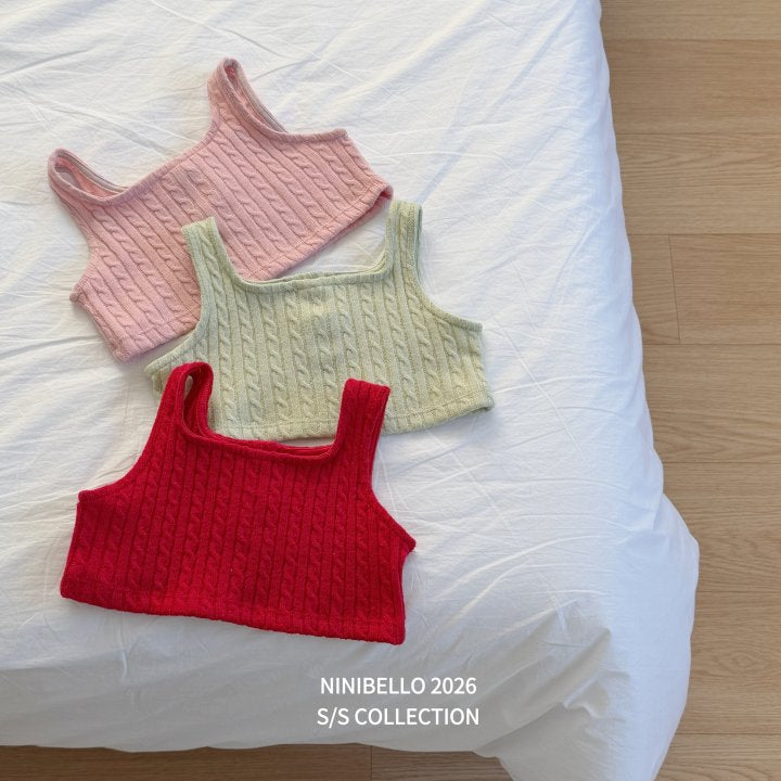 【予約販売】Jellypop Bustier [NINIBELLO] (26SS)【2026年2月下旬以降順次発送】