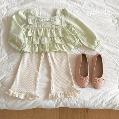 【予約販売】Jam Jam Frill Bootcut [NINIBELLO] (26SS)【2026年2月下旬以降順次発送】