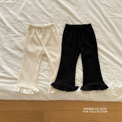 【予約販売】Jam Jam Frill Bootcut [NINIBELLO] (26SS)【2026年2月下旬以降順次発送】