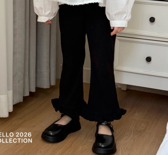 【予約販売】Jam Jam Frill Bootcut [NINIBELLO] (26SS)【2026年2月下旬以降順次発送】