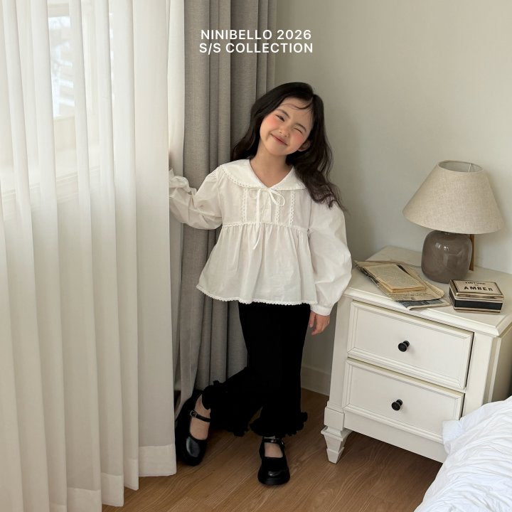 【予約販売】Jam Jam Frill Bootcut [NINIBELLO] (26SS)【2026年2月下旬以降順次発送】