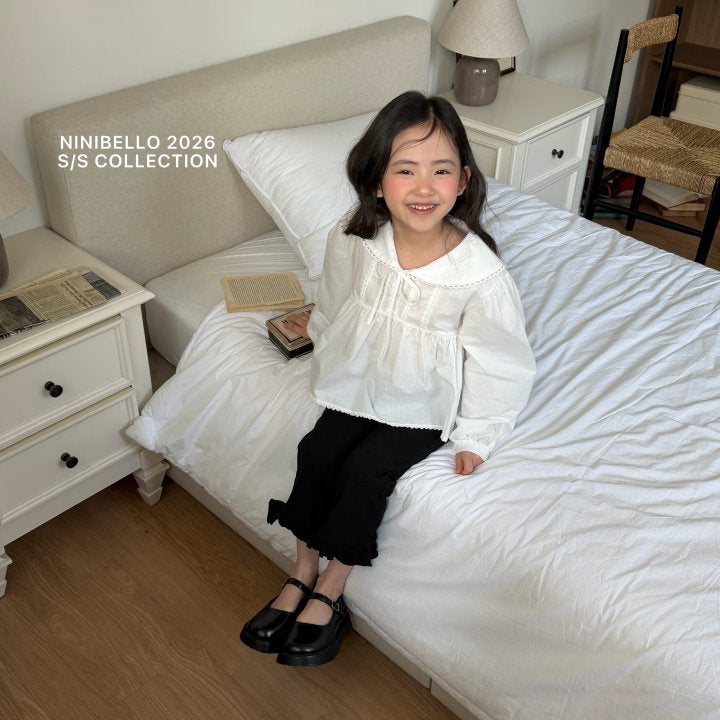 【予約販売】Jam Jam Frill Bootcut [NINIBELLO] (26SS)【2026年2月下旬以降順次発送】