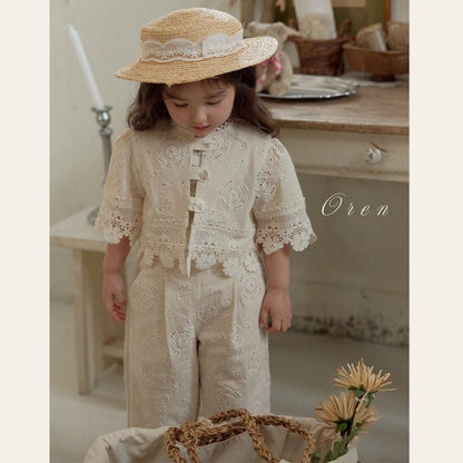 【予約商品】Cosette jacket [Oren] (26SS)【2026年3月中旬以降順次発送】