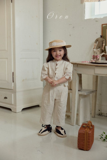 【予約商品】Cosette jacket [Oren] (26SS)【2026年3月中旬以降順次発送】