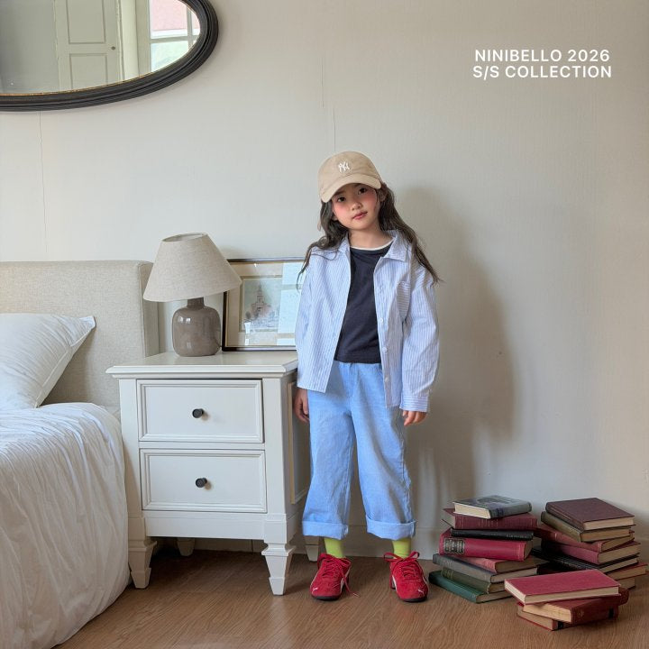 【予約販売】Your Pocket Shirt [NINIBELLO] (26SS)【2026年2月下旬以降順次発送】