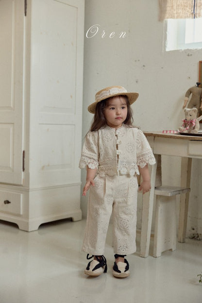【予約商品】Cosette jacket [Oren] (26SS)【2026年3月中旬以降順次発送】