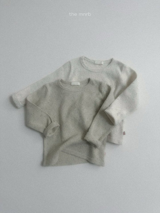 【予約商品】Sprinkle long-sleeved T-shirt [minirobe] (26SS)【2026年3月中旬以降順次発送】