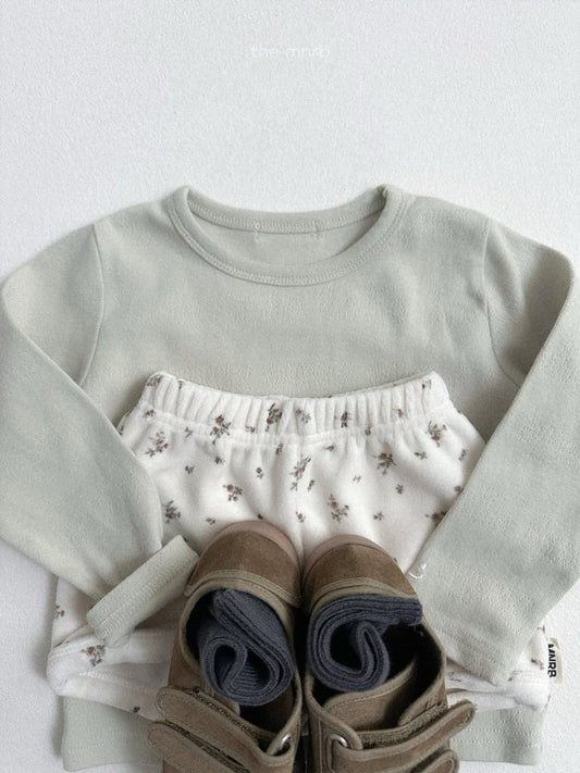 【予約商品】Smile long-sleeved T-shirt [minirobe] (26SS)【2026年3月中旬以降順次発送】