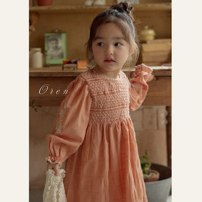 【予約商品】Marien Smoke One Piece [Oren] (26SS)【2026年3月中旬以降順次発送】