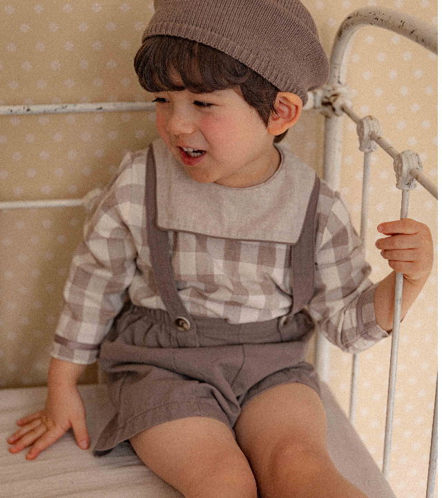 【予約商品】Bongbong check top and bottom [Oren] (26SS)【2026年3月中旬以降順次発送】