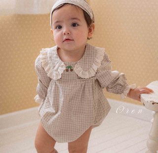 【予約商品】bebe-cherrymocking suit [Oren] (26SS)【2026年3月中旬以降順次発送】
