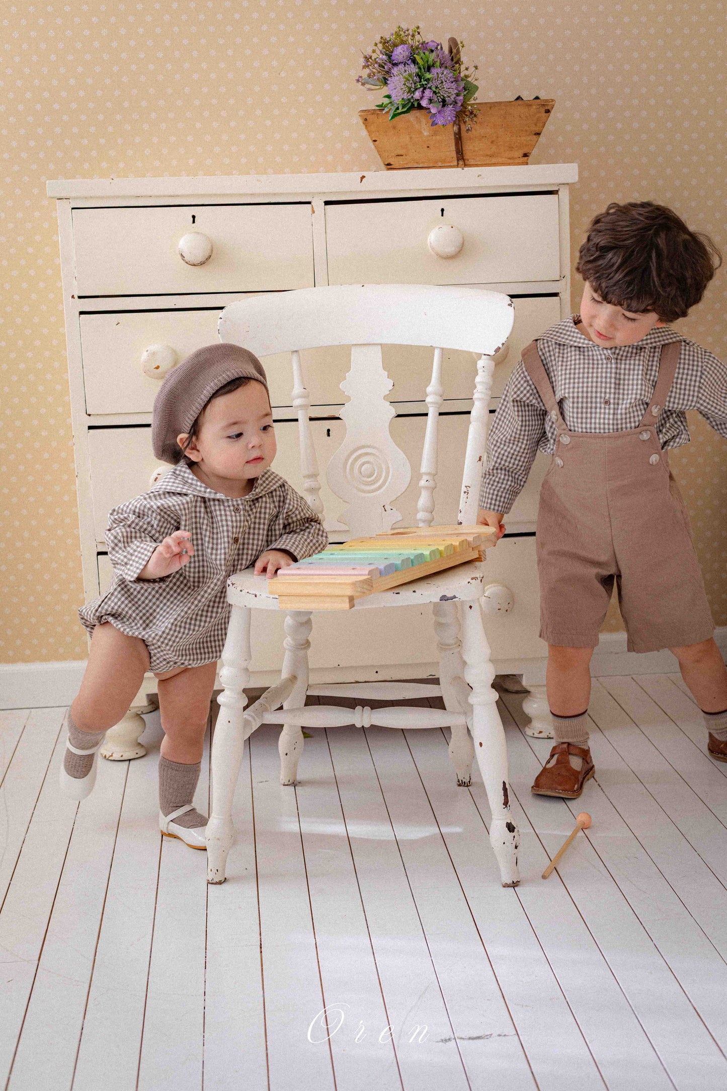 【予約商品】bebe-Jerry sailor suit [Oren] (26SS)【2026年3月中旬以降順次発送】