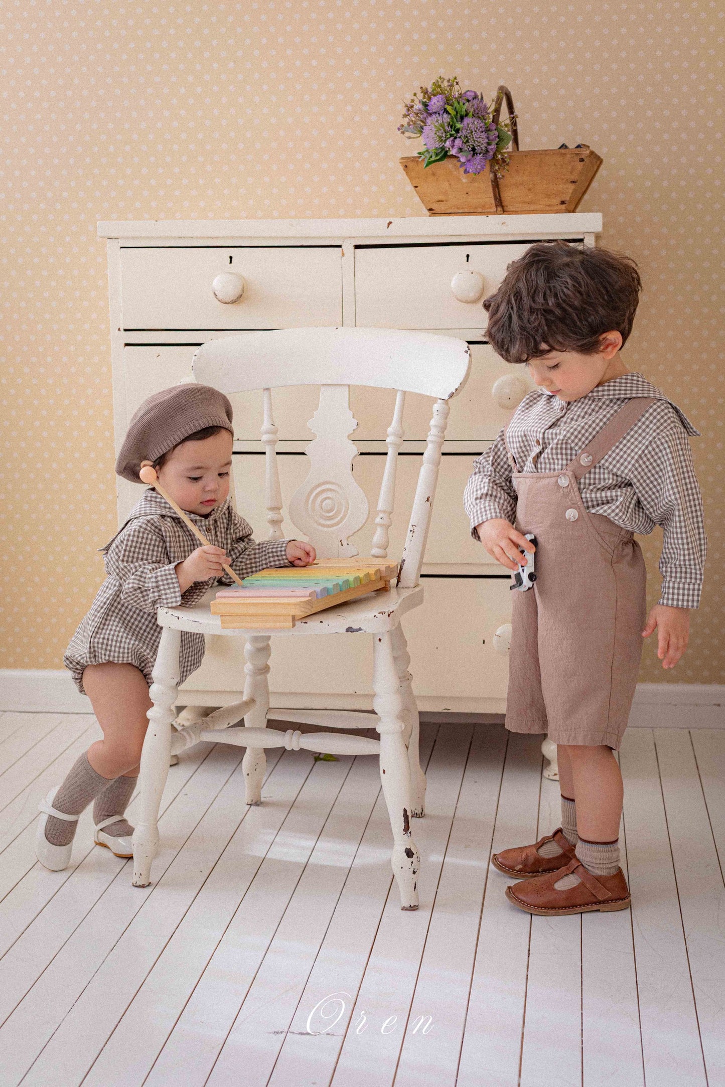 【予約商品】bebe-Jerry sailor suit [Oren] (26SS)【2026年3月中旬以降順次発送】