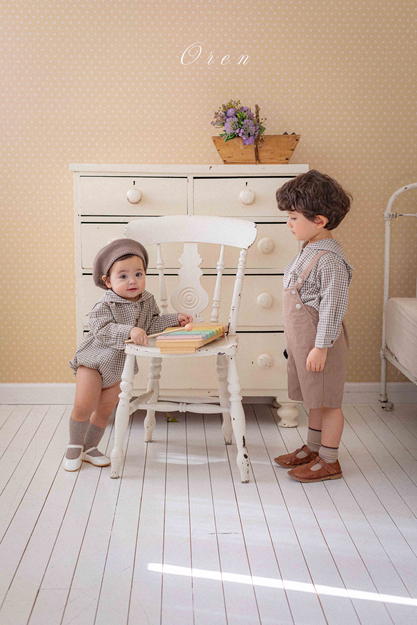 【予約商品】bebe-Jerry sailor suit [Oren] (26SS)【2026年3月中旬以降順次発送】
