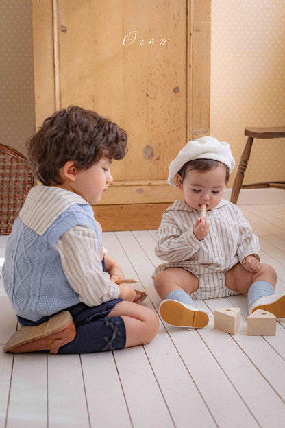 【予約商品】bebe-Jerry sailor suit [Oren] (26SS)【2026年3月中旬以降順次発送】
